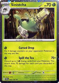 Sinistcha - Blister Exclusives - #022 - Pokemon TCG card