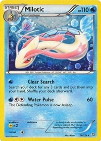 Milotic - 28/124 #028 Milotic - 28/124 - Blister Exclusives - #028 - Pokemon TCG card