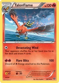 Talonflame - 28/146 #028 Talonflame - 28/146 - Blister Exclusives - #028 - Pokemon TCG card