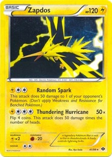 Zapdos - 41/99 (Next Destinies) - Blister Exclusives - #041 - Pokemon TCG card