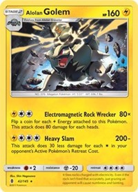 Alolan Golem - 42/145 #042 Alolan Golem - 42/145 - Blister Exclusives - #042 - Pokemon TCG card