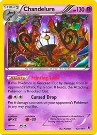 Chandelure - 43/119 - Blister Exclusives - #043 - Pokemon TCG card