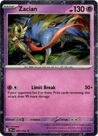 Zacian #045 Zacian - Blister Exclusives - #045 - Pokemon TCG card