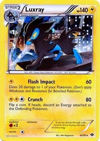 Luxray - 46/99 - Blister Exclusives - #046 - Pokemon TCG card
