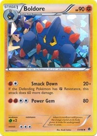 Boldore - 51/98 #051 Boldore - 51/98 - Blister Exclusives - #051 - Pokemon TCG card