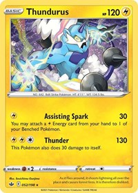 Thundurus - Blister Exclusives - #052 - Pokemon TCG card