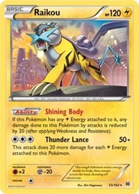 Raikou - 55/162 #055 Raikou - 55/162 - Blister Exclusives - #055 - Pokemon TCG card