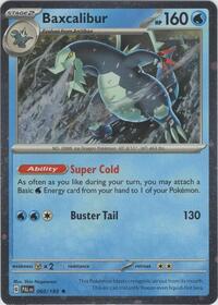 Baxcalibur - Blister Exclusives - #060 - Pokemon TCG card