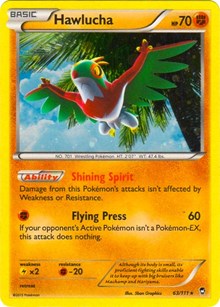 Hawlucha - 63/111 #063 Hawlucha - 63/111 - Blister Exclusives - #063 - Pokemon TCG card