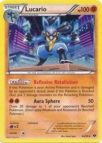 Lucario - 64/99 #064 Lucario - 64/99 - Blister Exclusives - #064 - Pokemon TCG card