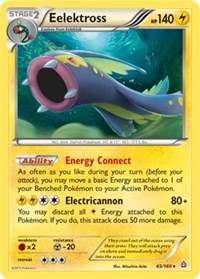Eelektross - 65/160 - Blister Exclusives - #065 - Pokemon TCG card