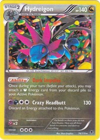 Hydreigon #074 Hydreigon - Blister Exclusives - #074 - Pokemon TCG card