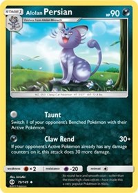 Alolan Persian - 79/149 #079 Alolan Persian - 79/149 - Blister Exclusives - #079 - Pokemon TCG card