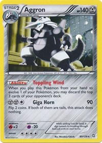 Aggron - 80/124 #080 Aggron - 80/124 - Blister Exclusives - #080 - Pokemon TCG card