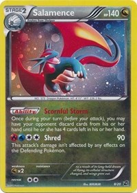 Salamence - 8/20 #008 Salamence - 8/20 - Blister Exclusives - #008 - Pokemon TCG card