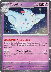 Togekiss - Blister Exclusives - #085 - Pokemon TCG card
