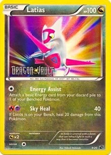 Latias - 9/20 (Dragon Vault) - Blister Exclusives - #009 - Pokemon TCG card
