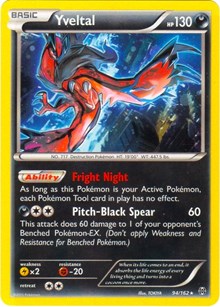 Yveltal - 94/162 - Blister Exclusives - #094 - Pokemon TCG card