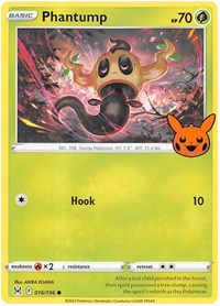 Phantump - Trick or Trade BOOster Bundle 2023 - #016 - Pokemon TCG card
