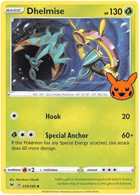 Dhelmise - Trick or Trade BOOster Bundle 2023 - #019 - Pokemon TCG card
