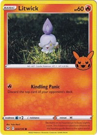 Litwick #024 Litwick - Trick or Trade BOOster Bundle 2023 - #024 - Pokemon TCG card