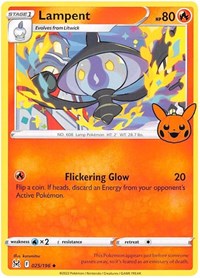 Lampent #025 Lampent - Trick or Trade BOOster Bundle 2023 - #025 - Pokemon TCG card