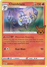 Chandelure - Trick or Trade BOOster Bundle 2023 - #026 - Pokemon TCG card