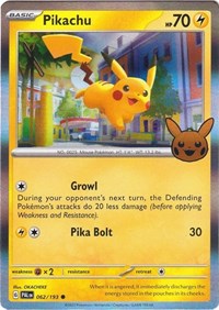 Pikachu #062 Pikachu - Trick or Trade BOOster Bundle 2023 - #062 - Pokemon TCG card