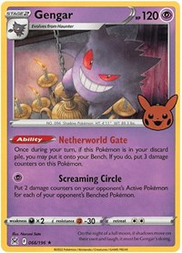 Gengar (2022 Copyright Date) #066 Gengar (2022 Copyright Date) - Trick or Trade BOOster Bundle 2023 - #066 - Pokemon TCG card