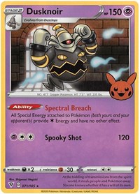 Dusknoir #071 Dusknoir - Trick or Trade BOOster Bundle 2023 - #071 - Pokemon TCG card
