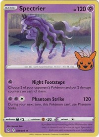 Spectrier - Trick or Trade BOOster Bundle 2023 - #081 - Pokemon TCG card