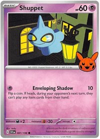 Shuppet - Trick or Trade BOOster Bundle 2023 - #087 - Pokemon TCG card