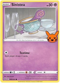 Sinistea #089 Sinistea - Trick or Trade BOOster Bundle 2023 - #089 - Pokemon TCG card