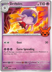 Drifblim - Trick or Trade BOOster Bundle 2023 - #090 - Pokemon TCG card