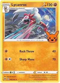 Lycanroc #095 Lycanroc - Trick or Trade BOOster Bundle 2023 - #095 - Pokemon TCG card