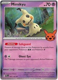 Mimikyu #097 Mimikyu - Trick or Trade BOOster Bundle 2023 - #097 - Pokemon TCG card