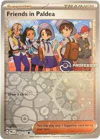 Friends in Paldea - Professor Program Promos - #109 - Pokemon TCG card