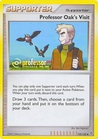 Professor Oak's Visit (2008-2009) - Professor Program Promos - #122 - Pokemon TCG card