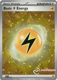 Lightning Energy (2024) - Professor Program Promos - #004 - Pokemon TCG card