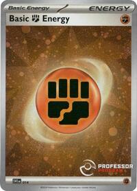 Fighting Energy (2024) - Professor Program Promos - #006 - Pokemon TCG card