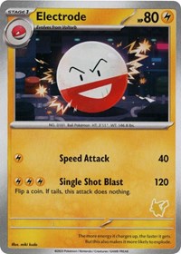 Electrode #524066 Electrode - My First Battle - #524066 - Pokemon TCG card