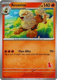 Arcanine #524094 Arcanine - My First Battle - #524094 - Pokemon TCG card