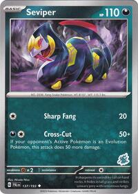 Seviper - Darkrai Deck #137 Seviper - Darkrai Deck - Battle Academy 2024 - #137 - Pokemon TCG card