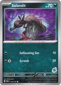 Salandit - Darkrai Deck - Battle Academy 2024 - #139 - Pokemon TCG card