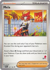 Mela - Armarouge 54 #167 Mela - Armarouge 54 - Battle Academy 2024 - #167 - Pokemon TCG card