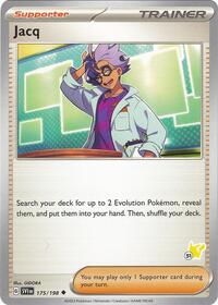 Jacq - Pikachu 51 #175 Jacq - Pikachu 51 - Battle Academy 2024 - #175 - Pokemon TCG card