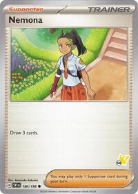 Nemona - Pikachu 54 #180 Nemona - Pikachu 54 - Battle Academy 2024 - #180 - Pokemon TCG card
