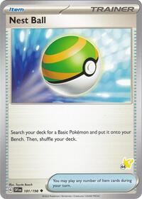 Nest Ball - Pikachu 44 #181 Nest Ball - Pikachu 44 - Battle Academy 2024 - #181 - Pokemon TCG card