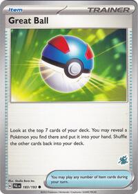 Great Ball - Darkrai Deck - Battle Academy 2024 - #183 - Pokemon TCG card