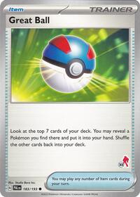 Great Ball - Armarouge 33 #183 Great Ball - Armarouge 33 - Battle Academy 2024 - #183 - Pokemon TCG card